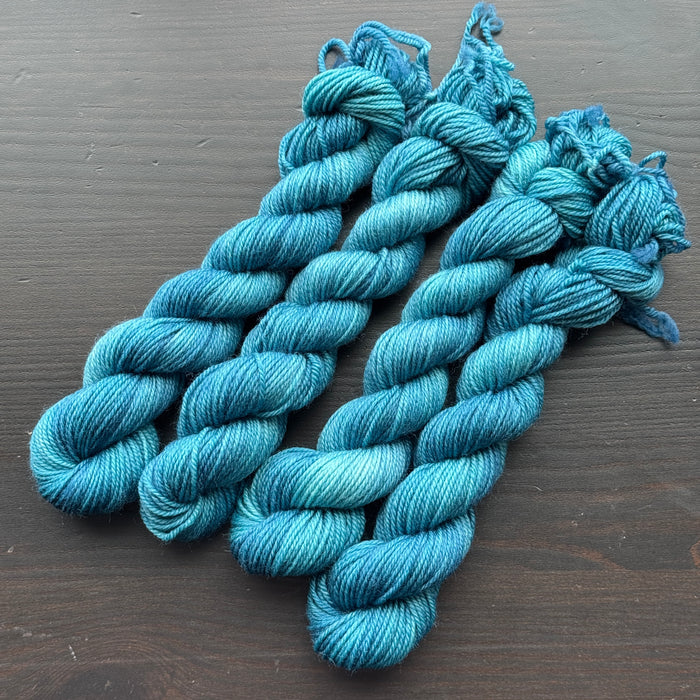 25 Gram Mini - Oceanic - Merino Nylon Sock