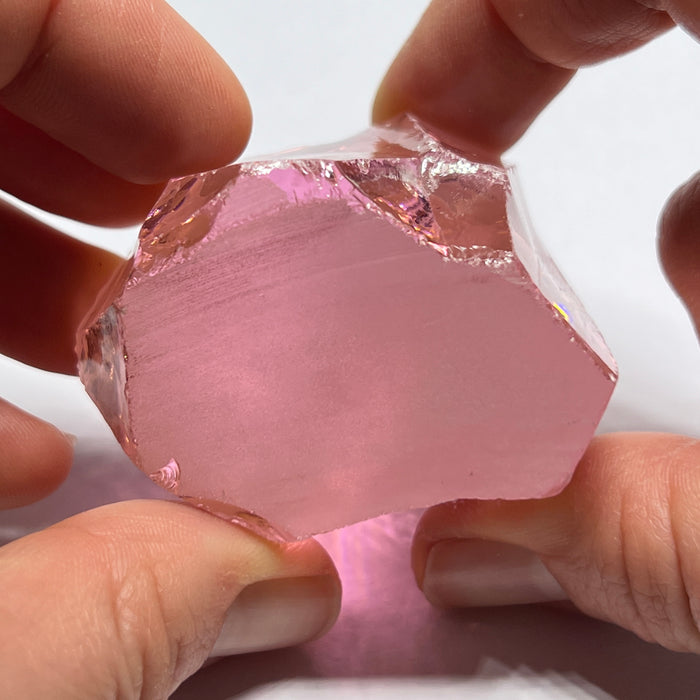 #6 Salmon Pink Cubic Zirconia