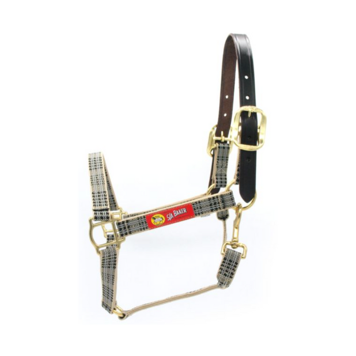 Baker Breakaway Halter with Leather Crown