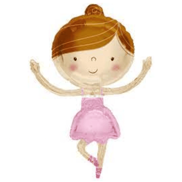 Jenn & Co. Ballerina Girl Balloon