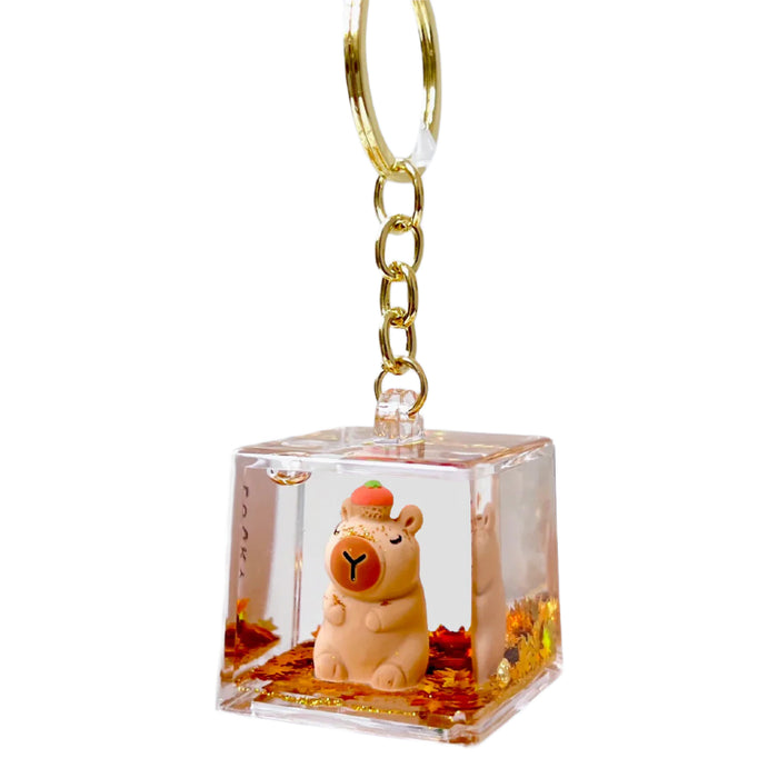 BCmini Capybara - Floaty Cube 1pc Key Charm