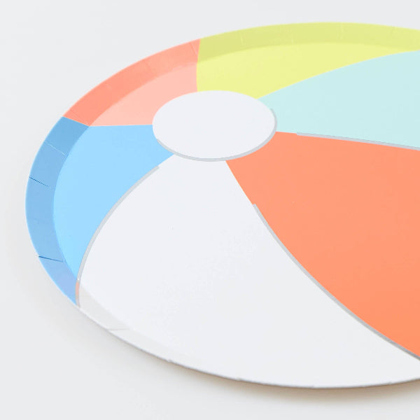 Meri Meri Beach Ball Side Plates
