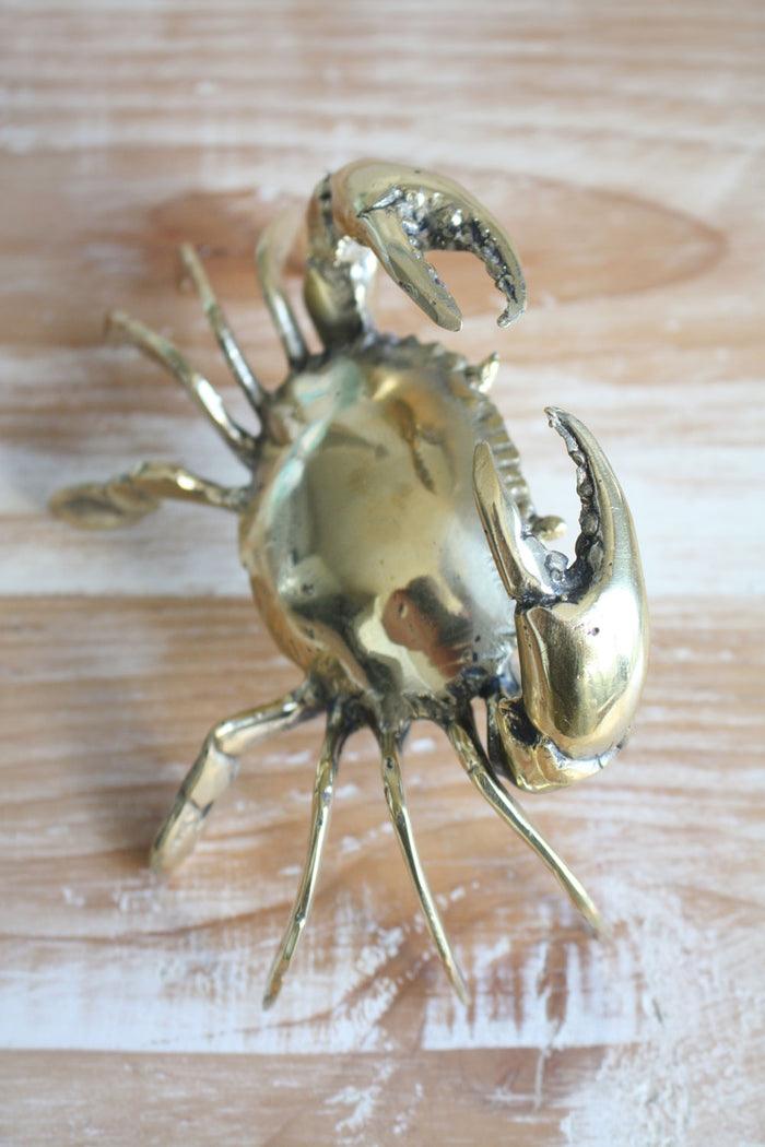 Brass Crab - Medium