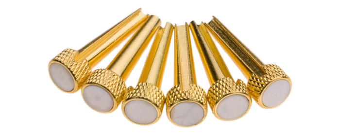 D'Andrea USA Brass Pearl Inlay | Tone Pins