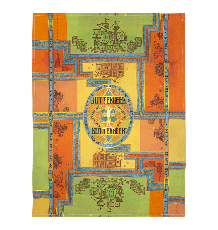 Butterbeer Tea Towel