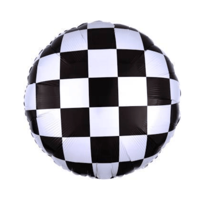 Jenn & Co. Balloons Checkered Flag Balloon