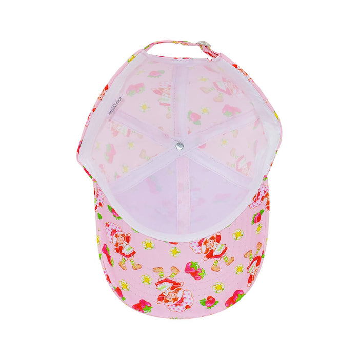 Concept One Strawberry Shortcake™ Pink All Over Print Baseball Hat