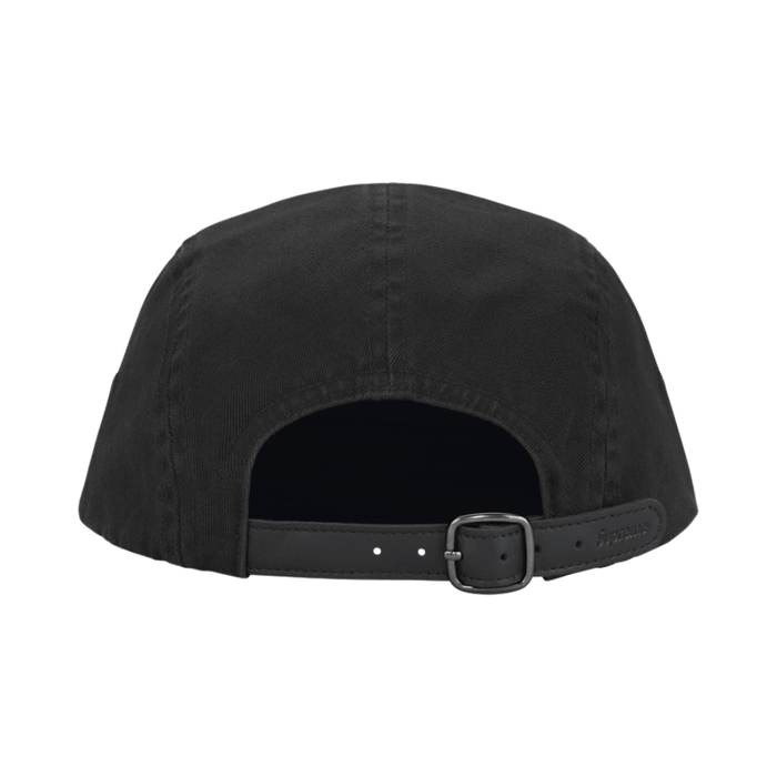Czapka Supreme Washed Chino Twill Camp Cap Black SUPREME Czapki