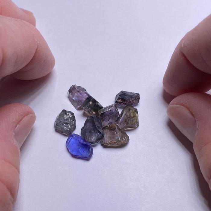 Fancy Color Tanzanite (unheated)