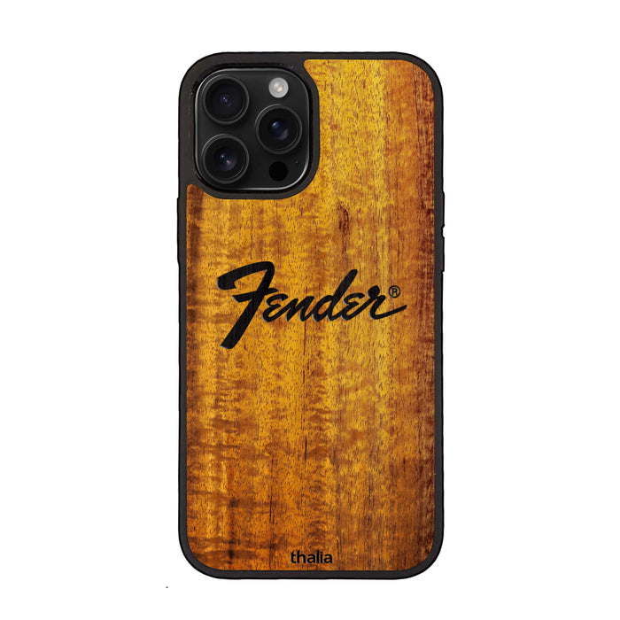 FenderbyThalia Fender Hawaiian Koa Perine Logo | iPhone case β product image 2