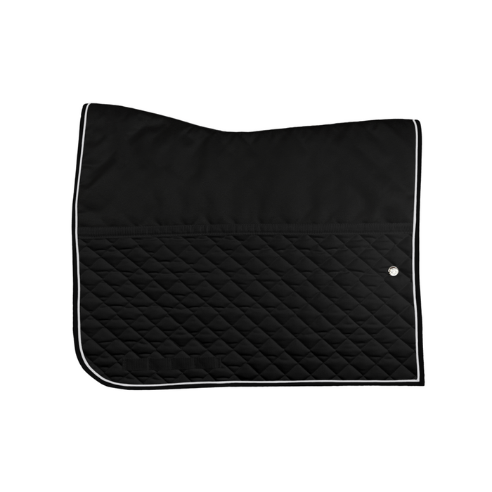 Friction Free Dressage Pad - Black Square