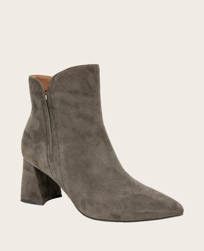 GENTLE SOULS - Danbury Suede Double Gore Heel Boot