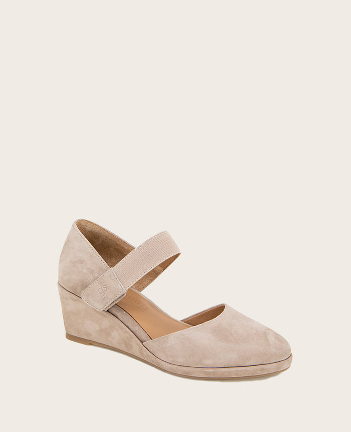 GENTLE SOULS - Oriana Suede Wedge