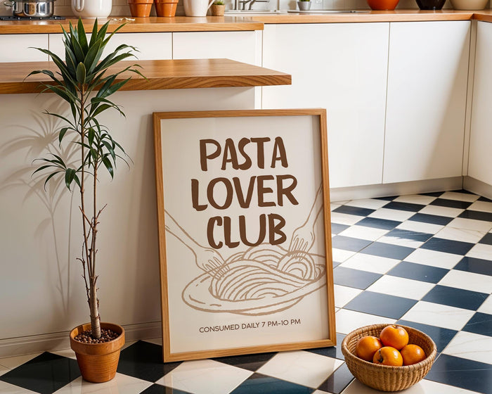 Italian Kitchen Wall Art Set of 12, Espresso Martini Print Bundle, Pasta Lover Club Decor, Cafe Gallery Wall Set, Maximalist Kitchen Decor