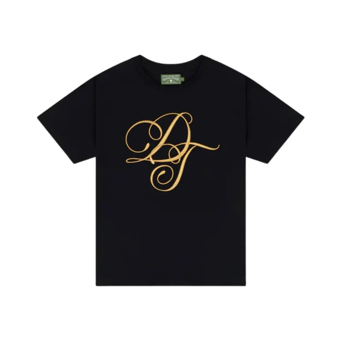 Koszulka Metallic Gold Script Tee DENIM TEARS Koszulki