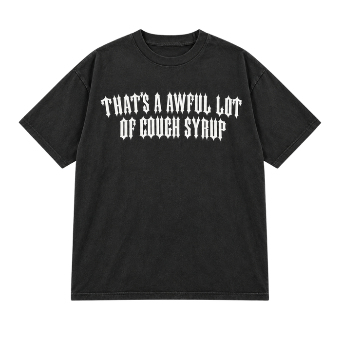 Koszulka Trapstar Cough Syrup Tee Black TRAPSTAR Koszulki
