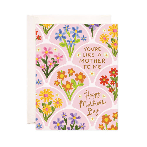 Bloomwolf Studio Like A Mother To Me Greeting Card - Mother's Day Card