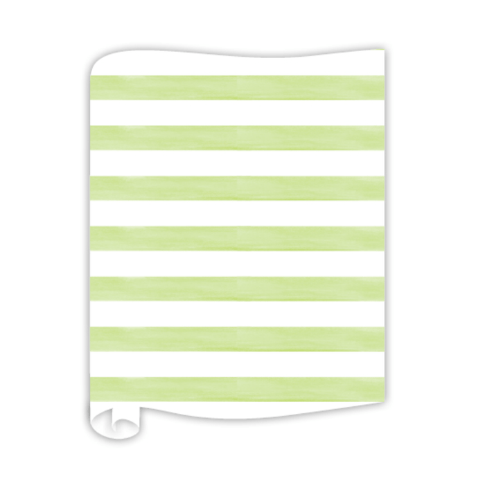 Rosanne Beck Party Lime Sherbet Cabana Stripe Runner