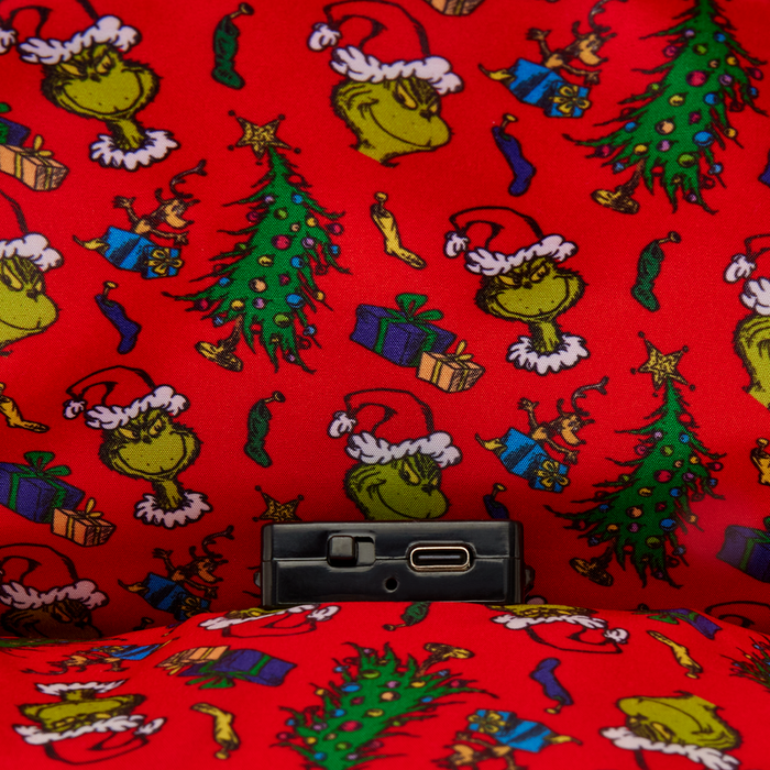 Loungefly Dr. Seuss - The Grinch Holiday Mini Backpack