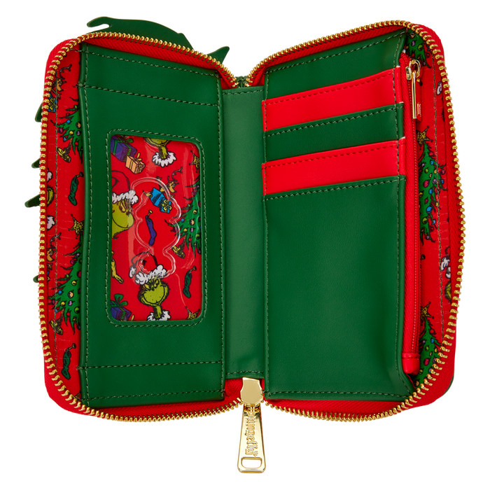 Loungefly Dr. Seuss - The Grinch Holiday Wallet