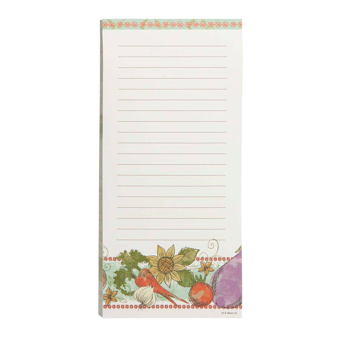Magnetic Shopping List Pad - Alfresco