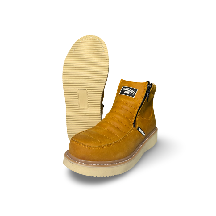 Master Rider Non-Slip Work Shoes with Double Zipper – Without Steel Toe