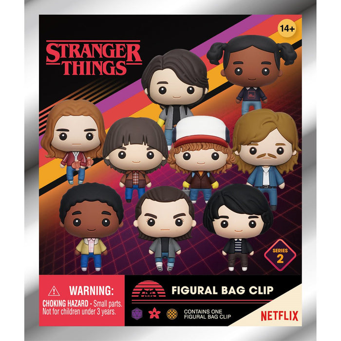 Monogram Stranger Things - Series 2 Characters 1pc 3D Figure Bag Clip Blind Bag - Kryptonite Character Store