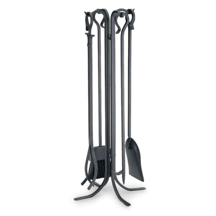 Pilgrim - 33" Matte Black Forged Large Hearth