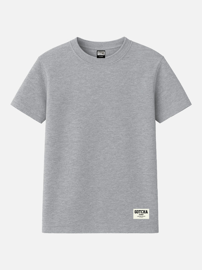 Remera Gotcha Basic Gris Melange