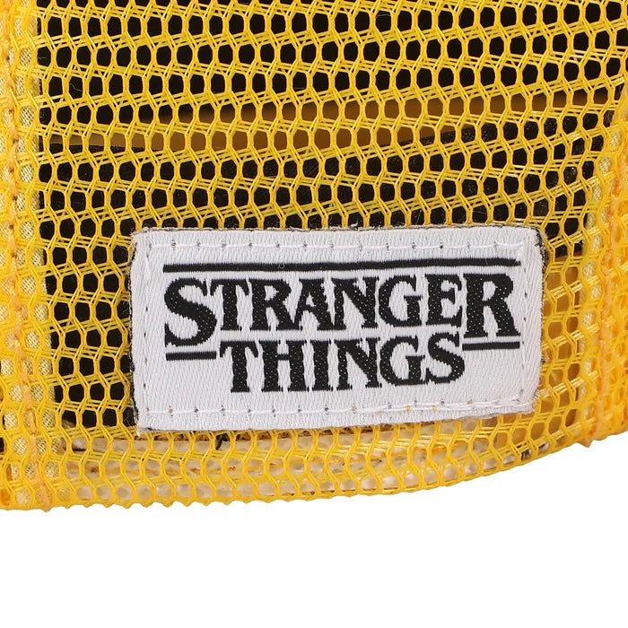 Stranger Things - Dustin Henderson Black & Yellow Cosplay Trucker Hat