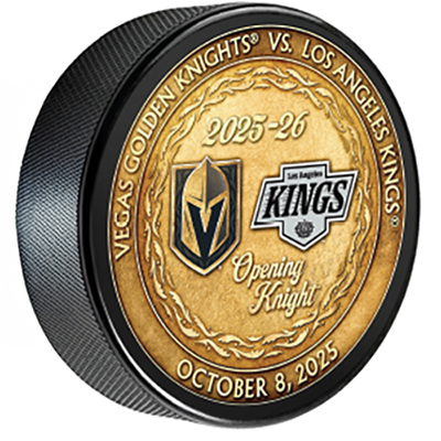Vegas Golden Knights 2025 Opening Knight Puck