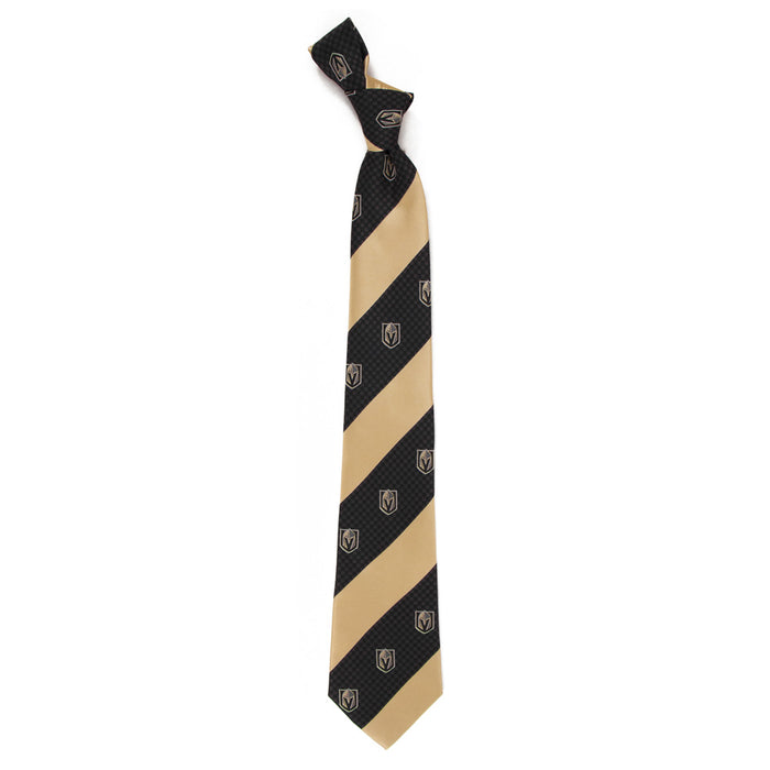 Vegas Golden Knights Geo Stripe Tie - Vegas Team Store