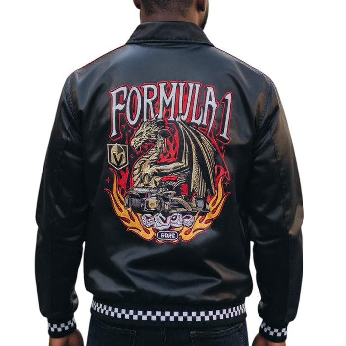 Vegas Golden Knights LV Grand Prix Bomber - Vegas Team Store