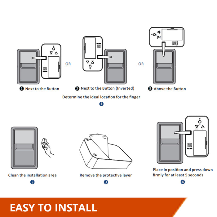 YoLink Finger: Universal Garage Door Controller, YoLink Hub Required - YoLink