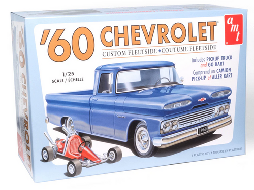 1960 Chevrolet Custom Fleetside AMT 1:25