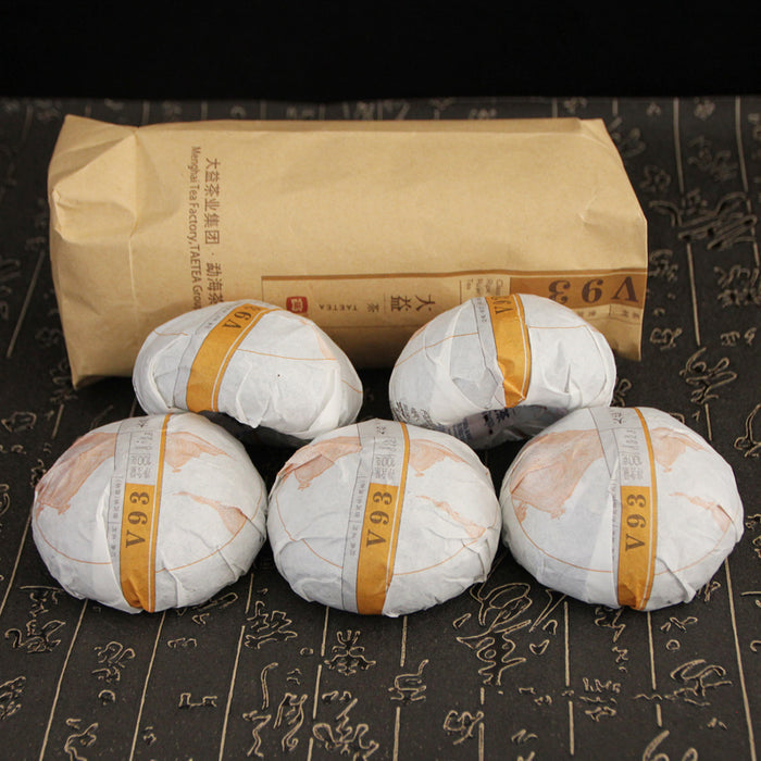2017 Menghai DaYi V93 Premium Ripe Pu-erh Tea | Yunnan Sourcing Tea Shop