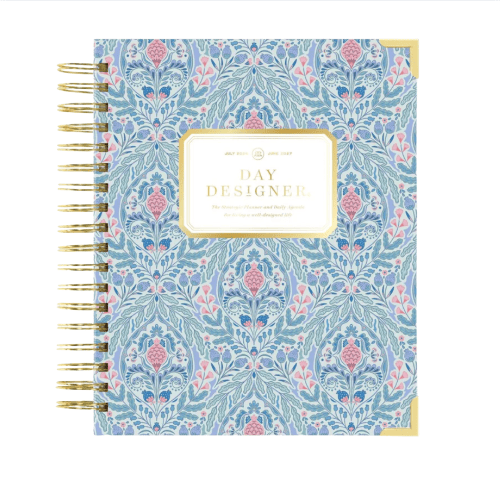 Day Designer Calendars and Planners Olivia Damask 2026-27 Day Designers Daily Flagship Planners (Choose Cover)