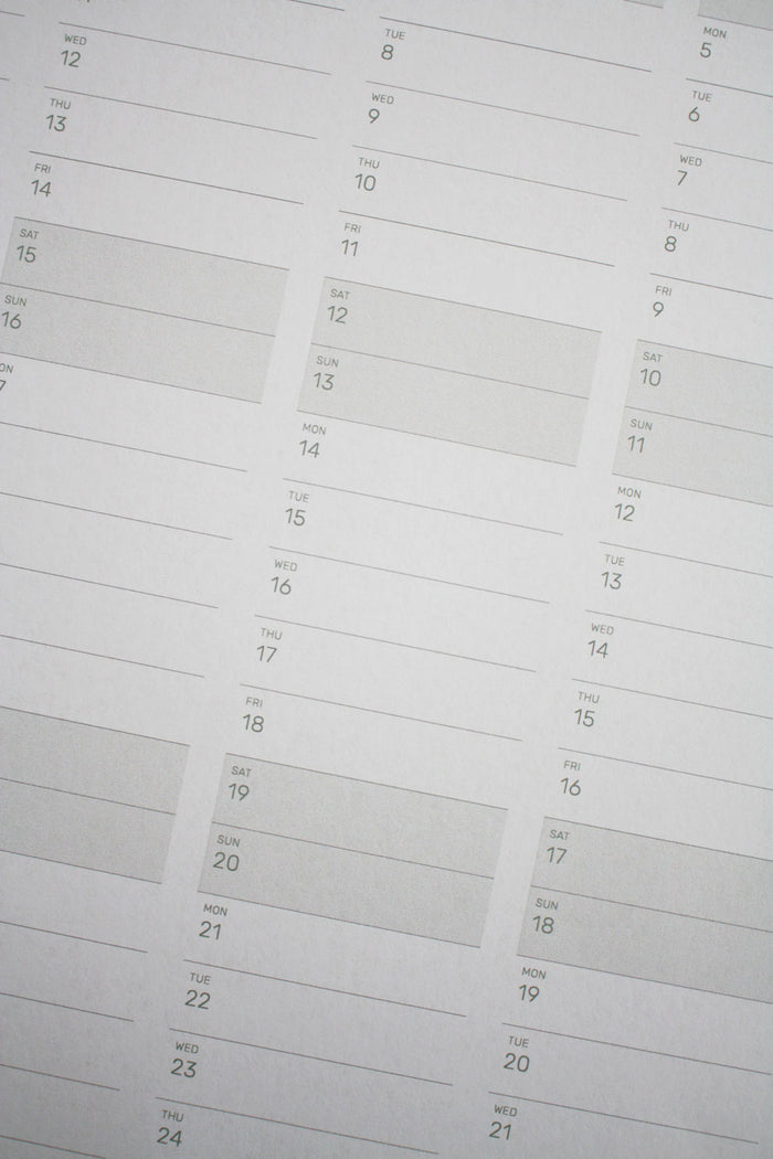 2026 Year Calendar A1 Size - PDF download - 13 months