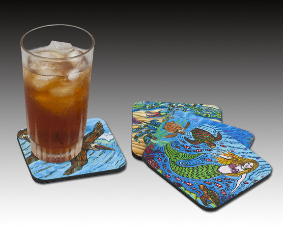 3 Baby Turtles Coaster