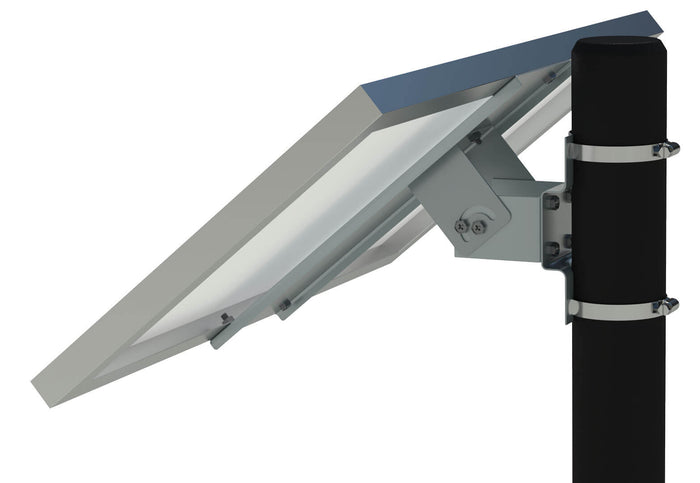 Automatic Gate Opener Solar Panel Rear View