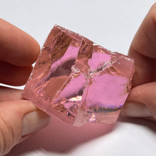 #6 Salmon Pink Cubic Zirconia
