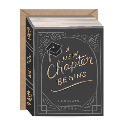 Inklings Paperie A New Chapter Begins - Graduation Card