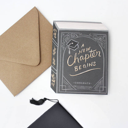 Inklings Paperie A New Chapter Begins - Graduation Card