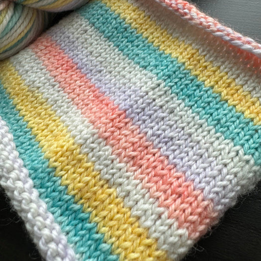Age Is Just A Number - Self Striping Merino Nylon Sock & DK