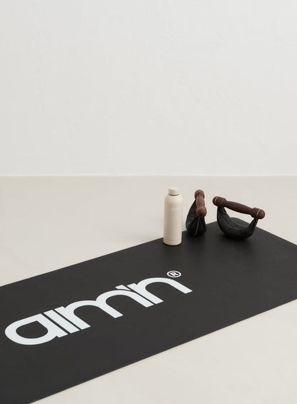 Black aim'n Yoga Mat