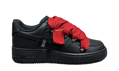 Nike Air Force 1 Black Red Lanvin Rope NIKE Air Force 1