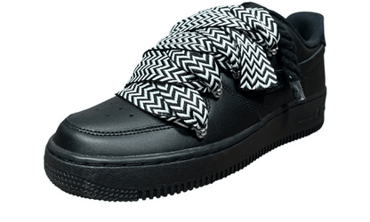 Nike Air Force 1 Black White Lanvin Rope NIKE Air Force 1
