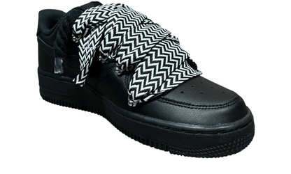 Nike Air Force 1 Black White Lanvin Rope NIKE Air Force 1