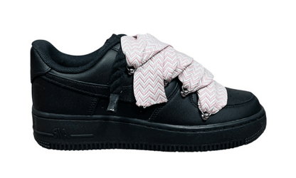Nike Air Force 1 Black White Pink Rope Lanvin NIKE Air Force 1