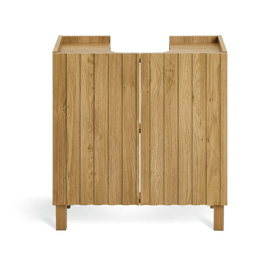 Aliford Undersink Unit - Oak | Ultra-smart Bathroom Space Organizer
